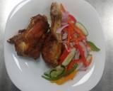 Oven grilled chicken n vegetable salad recipe step 9 photo
