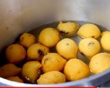 A picture of step 6 of Sweet dahi vada.