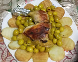 صورة لخطوة 3 من وصفة زيتون بالبطاطا والدجاج
