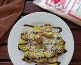 Foto langkah ke 5 dari resep Pisang Goreng Kembung Pandan.