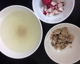 Hình bước làm 2 của món Cháo cá củ cải đỏ (for 9m baby)