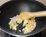A picture of step 1 of Bread pakoras.