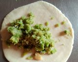 A picture of step 2 of Tuvar & dry fruit kachori(green pigeon peas & dry fruit kachori.