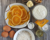 Foto del paso 1 de la receta: Bizcocho de chocolate con naranja confitada y avellanas