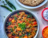 आलू बीन्स  की सब्ज़ी (aloo beans ki sabzi recipe in Hindi) रेसिपी चरण 11 फोटो