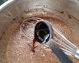 A picture of step 7 of Chocolate mocha rosemary cake.