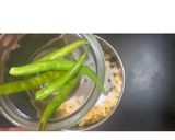 A picture of step 4 of Rajasthani Kalmi Vada.