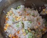Foto langkah ke 4 dari resep Nasi Gurih Sayuran.