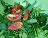 Hình bước làm 1 của món Canh Chua Rau Muống Tôm Khô