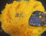 A picture of step 3 of Pumpkin ladoo.