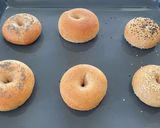 A picture of step 5 of Soft Sourdough Bagels.