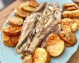 Foto del paso 3 de la receta: Corvina a la sal