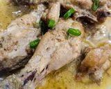 A picture of step 5 of Chicken white karahi.