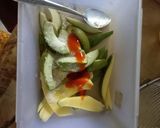 Hình bước làm 1 của món Xoài lắc
