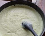 A picture of step 4 of Enchiladas Suizas.
