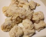 A picture of step 1 of Popcorn monkfish.