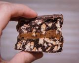 Foto del paso 7 de la receta: Alfajores de salchichón de chocolate