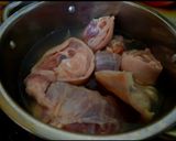 Hình bước làm 1 của món Bún giò heo bằng nồi cơm điện