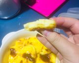 Hình bước làm 15 của món Bake it with me, bake it easy #1 :Bánh sữa nướng🥛🧀 Món ăn vặt dễ làm😋