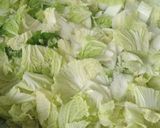 Hình bước làm 1 của món Kim chi chay