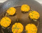 A picture of step 5 of PANEER SPROUTS TIKKI - High Protein Pan -Shallow Fried😋.