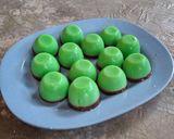 Foto langkah ke 6 dari resep Talam Pandan Gula Kelapa Fiber Creme.