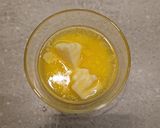 A picture of step 3 of Swiss Buttercream.