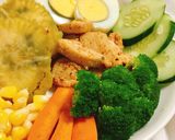 Hình bước làm 3 của món Eat clean lunch