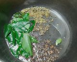 A picture of step 2 of Kadhi Recipe/Mp style.