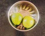 A picture of step 1 of Gondhoraj Lebu Ghol(Kafir LimeButtermilk) 🍋 (Bengali style 🍋).