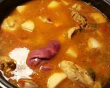 Foto del paso 18 de la receta Estofado de pollo con patatas y olivas amarillas