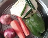 A picture of step 5 of Tiranga Rose Momos.