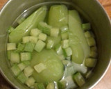 Foto del paso 1 de la receta: Crema de chayote y calabacita (en agua)