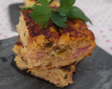 Foto del paso 3 de la receta: Tortilla con sofrito y jamón
