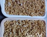 A picture of step 4 of Sun-dried Rice Flour Badiyan or Crispies.