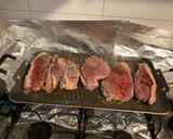 Foto del paso 3 de la receta: Carne a la parrilla con piña y arepa de chócolo✨