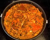 Foto del paso 9 de la receta: Arroz de “Cranc Blau”, “Gambeta” y Calamar