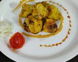 A picture of step 10 of Garlic fried tandoori veg momos.