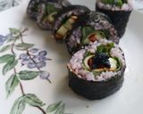 A picture of step 2 of Purple sushi rice.