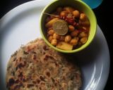 A picture of step 7 of Drumstick leaves paratha a healthy dish.