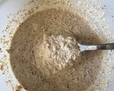 Foto del paso 2 de la receta: Pancakes de avena y banana (sin huevo)