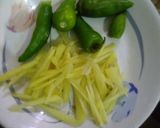 A picture of step 6 of Beef chilli garlic khrahi.