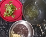 A picture of step 2 of Garlic Curry.