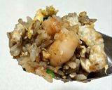A picture of step 9 of Japanese Crab Fat Fried Rice.