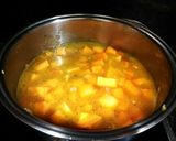 Foto del paso 3 de la receta: Crema de calabaza con jamón currado