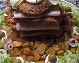 Foto del paso 5 de la receta: Torre de milanesas para Diego en su cumple!!!🥳