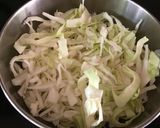 Foto del paso 1 de la receta: Tarta de repollo (col) y papas