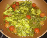 Foto del paso 4 de la receta: Spaghetti con pesto de pistachos