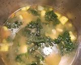 A picture of step 4 of Healthy detox chicken soup.