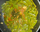 Foto del paso 5 de la receta: Judías verdes y gambas langostineras